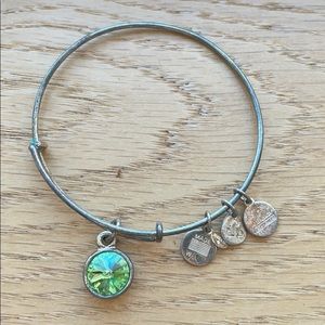 Alex and ani august birthstone bracelet